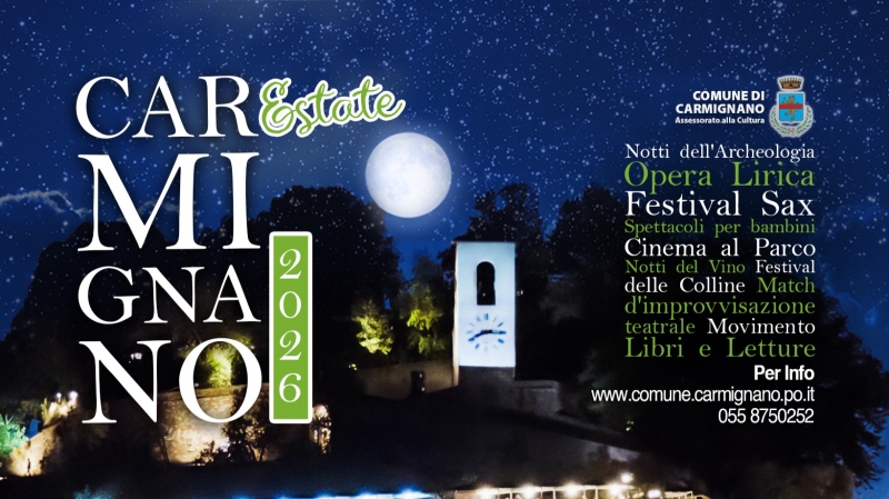 Estate a Carmignano 2026 � Tutto il programma