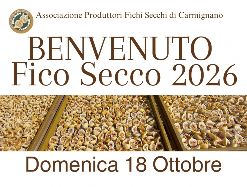 Benvenuto Fico Secco di Carmignano � Edizione 2026
